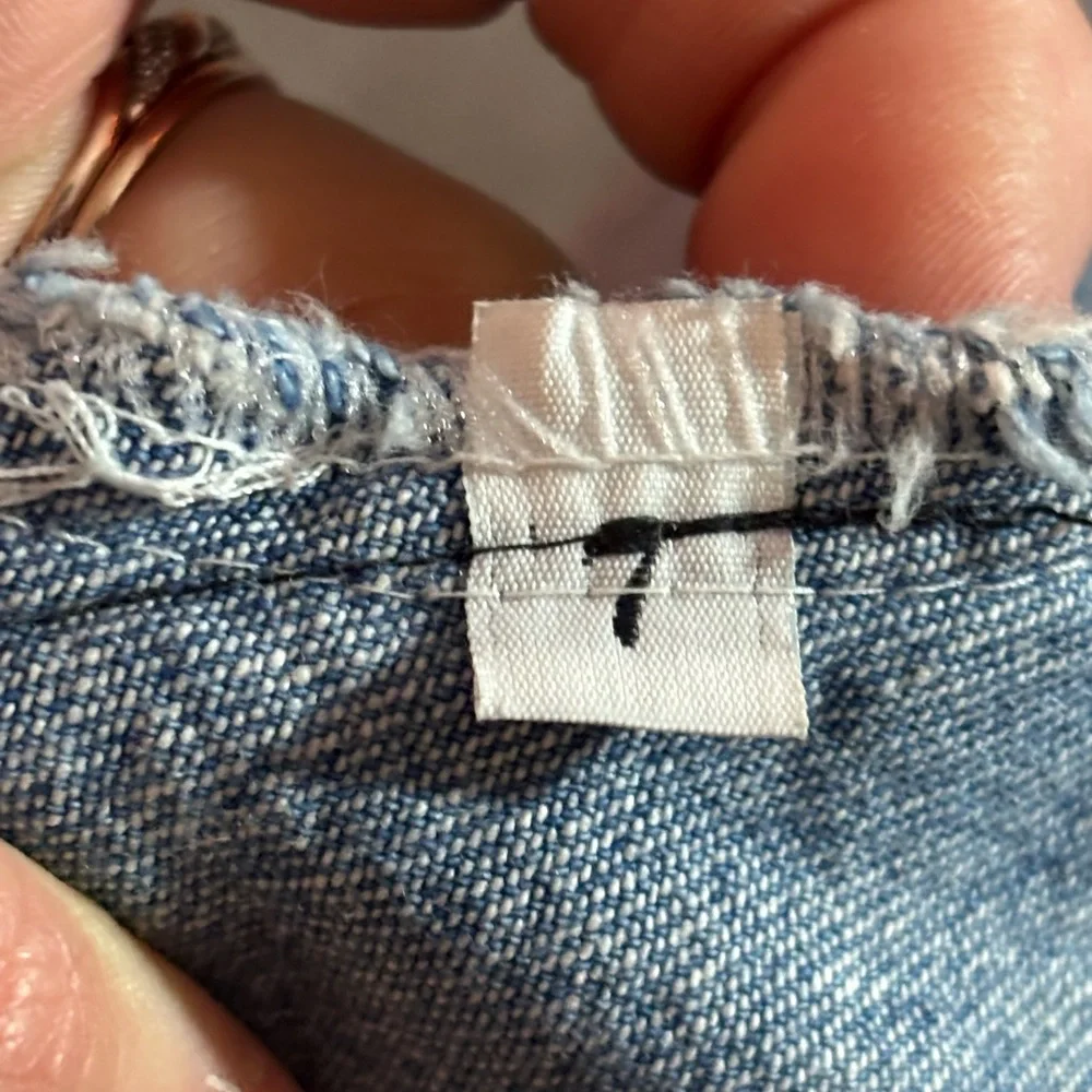 Vintage 90’s Mini jean DRESS by California Concepts Size 7 - Picture 4 of 10